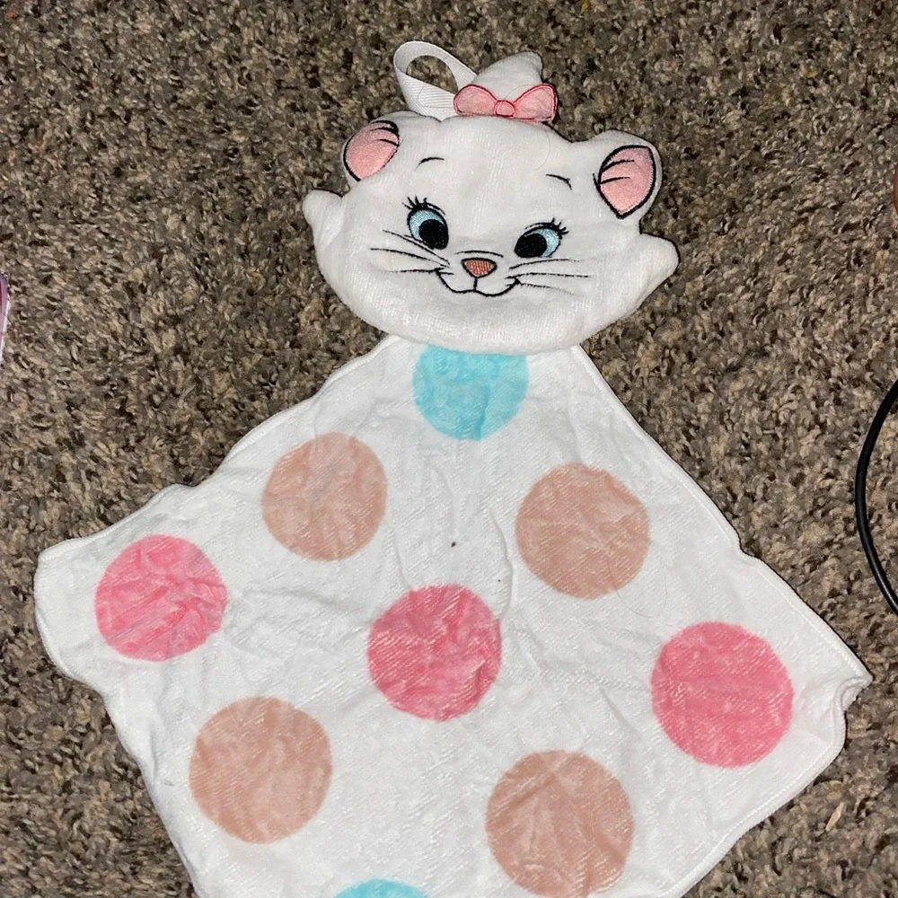 Disney Marie the cat plush lovey